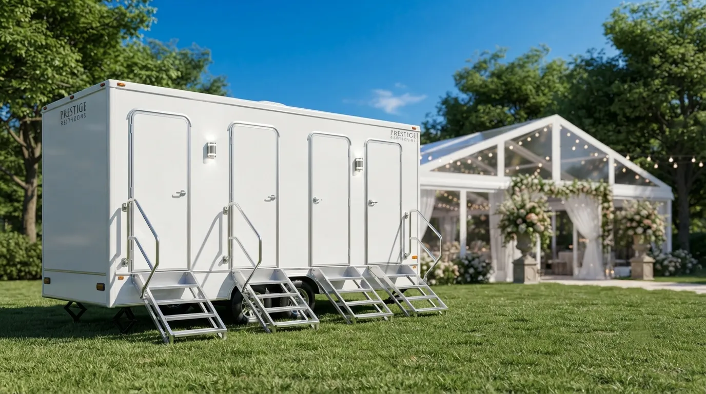 4 Stall Restroom Trailer in Temecula, CA