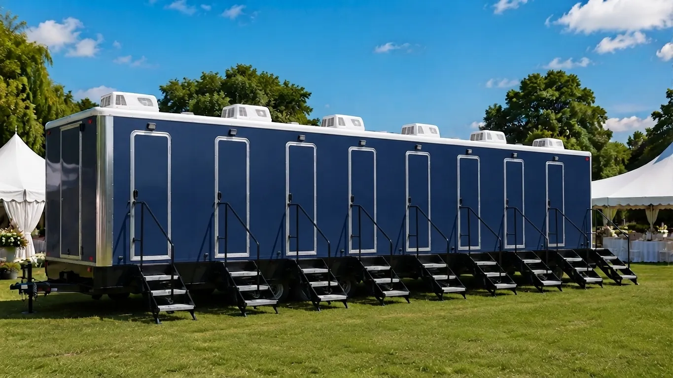 8 Stall Restroom Trailer in Temecula, CA