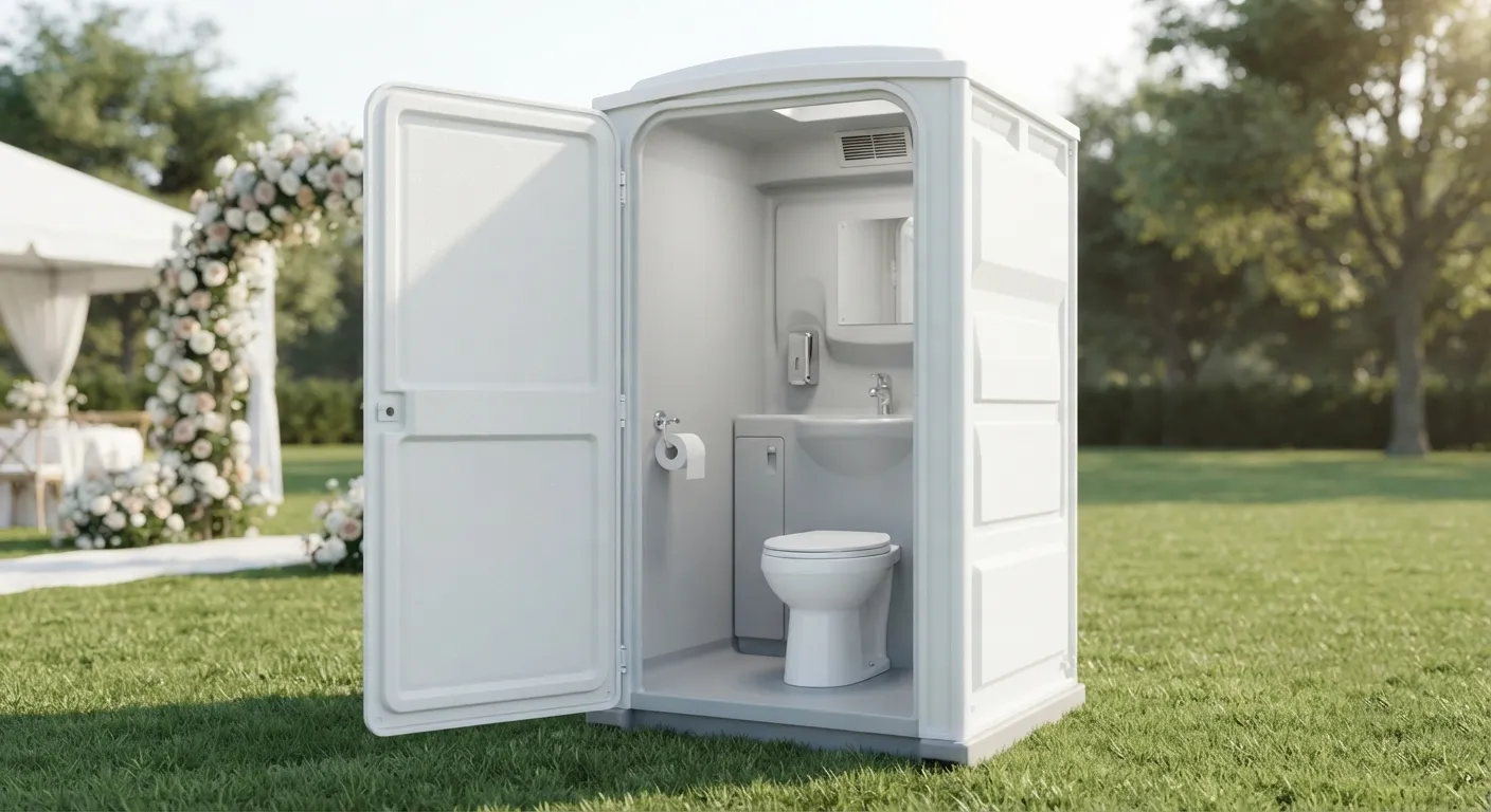 Deluxe Flushable Porta Potty in Temecula, CA