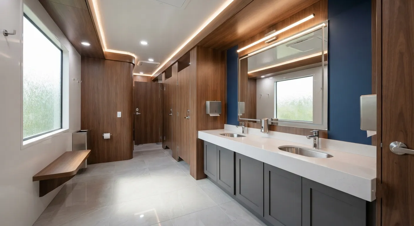 Luxury Restroom Trailer in Temecula, CA