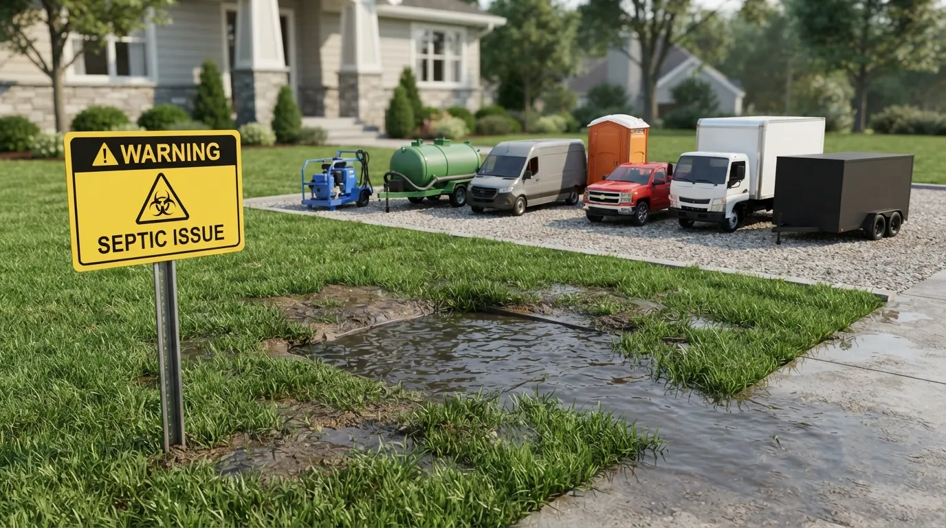 Septic Tank Warning Signs in Temecula, CA