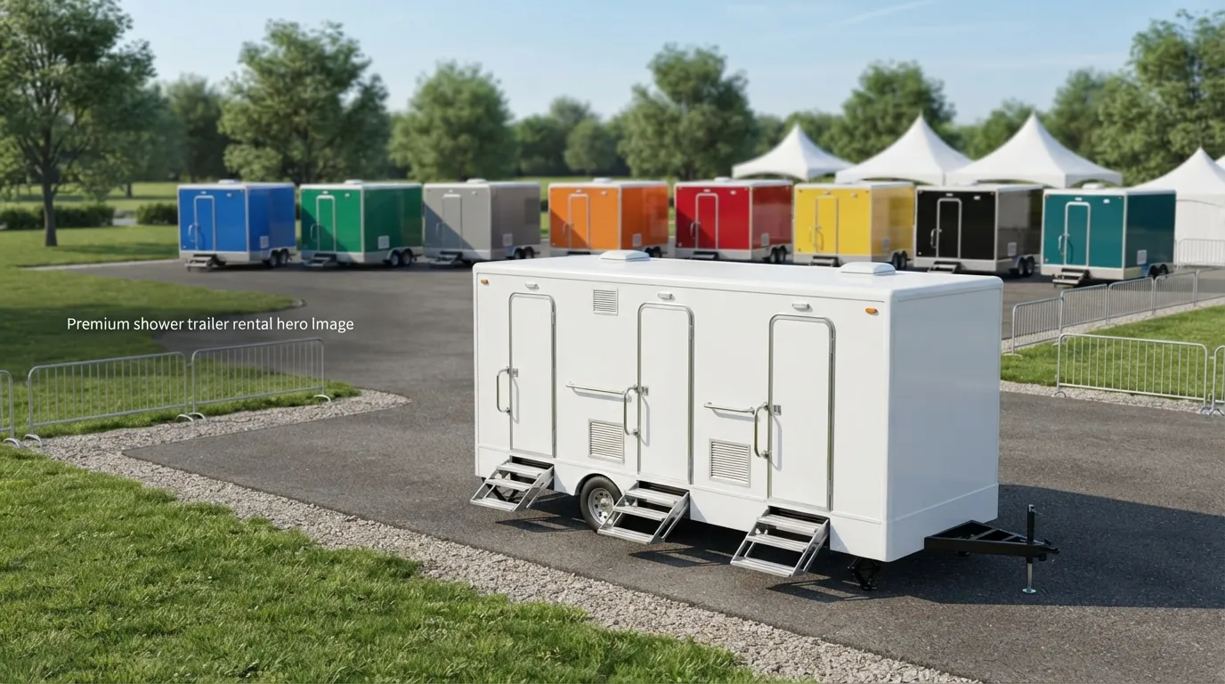 Shower Trailer Rental in Temecula, CA